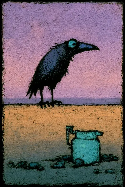 The Crow and the Pitcher